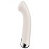 Satisfyer Spinning G-Spot 1 - vibratore punto G con testa rotante (beige)