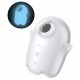 Fantasma Luminoso con Tecnologia Air Pulse - Stimolatore Clitorideo (bianco) 