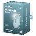 Controllo Missione Satisfyer - Stimolatore Clitorideo a Onde d'Aria con Batteria Ricaricabile (blu) 