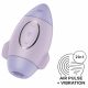 Controllo Missione Satisfyer - Stimolatore clitorideo ricaricabile ad impulso d'aria (viola) 