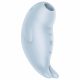 Stimolatore Clitorideo Satisfyer Seal You Soon a Onde di Pressione e Vibrazione Ricaricabile (Blu) 