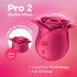 Satisfyer Pro 2 Rose Modern - stimolatore clitorideo a onde d'aria ricaricabile (rosso)