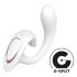 Satisfyer Vibratore "Dèa del Piacere" - per clitoride e punto G ricaricabile (bianco) 