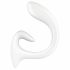 Satisfyer Vibratore "Dèa del Piacere" - per clitoride e punto G ricaricabile (bianco) 