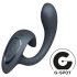 Satisfyer G for Goddess 1 - vibratore per clitoride e punto G (grigio)