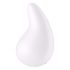 Satisfyer Dew Drop - Vibratore clitorideo impermeabile ricaricabile (bianco) 