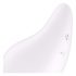 Satisfyer Dew Drop - Vibratore clitorideo impermeabile ricaricabile (bianco) 