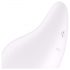 Satisfyer Dew Drop - vibratore clitorideo ricaricabile e impermeabile (bianco)