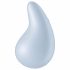 Satisfyer Dew Drop - Vibratore clitorideo ricaricabile e impermeabile (blu) 