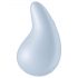 Satisfyer Dew Drop - vibratore clitorideo ricaricabile e impermeabile (blu)