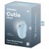 Satisfyer Cutie Ghost - Stimolatore Clitorideo Ricaricabile a Onde d'Aria (Blu) 