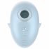 Satisfyer Cutie Ghost - Stimolatore Clitorideo Ricaricabile a Onde d'Aria (Blu) 