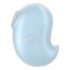 Satisfyer Cutie Ghost - Stimolatore Clitorideo Ricaricabile a Onde d'Aria (Blu) 