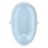 Satisfyer Cutie Ghost - Stimolatore Clitorideo Ricaricabile a Onde d'Aria (Blu) 