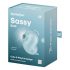 Satisfyer Sassy Seal - Irrigatore clitorideo a onde d'aria (turchese) 