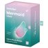 Satisfyer Mermaid Vibes - Stimolatore a onde d'aria per clitoride (menta-rosa)