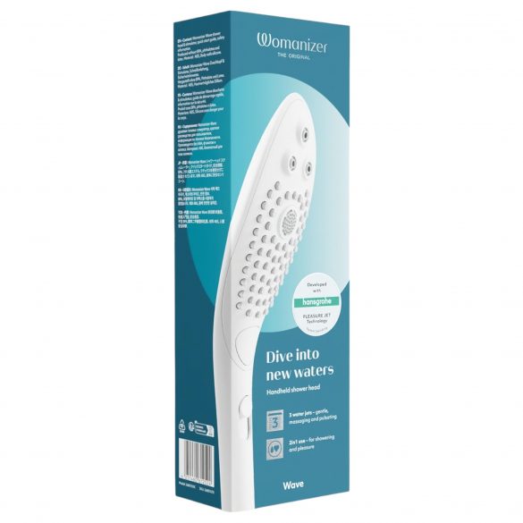 Soffione Doccia Womanizer Wave con Massaggio Clitorideo 