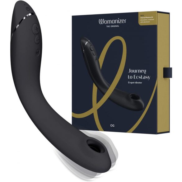 Womanizer OG - Stimolatore Ricaricabile con Tecnologia ad Aria Pulsata 2in1 (Nero) 