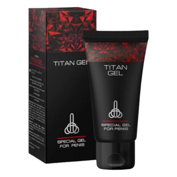 Titan Gel - Crema per migliorare il pene e l'erezione (50 ml) 