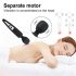 Mini Wand Massaggiatore Impermeabile Ricaricabile con Forma di Fragola in Silicone Morbido 