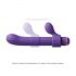 Magic Stick - vibratore con braccio clitoride rimovibile (viola)