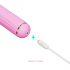 Magic Stick - Vibratore con braccio clitorideo intercambiabile (rosa)