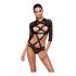 Body di Pizzo con Lacci Passion Devil Leticia (Nero)  - L/XL