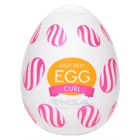 TENGA Egg Curl - Masturbatore a uovo (1pz)