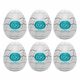 Uovo Masturbatore TENGA Egg Wavy II (Pacco da 6) 