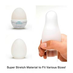 Uovo Masturbatore TENGA Egg Wavy II (Pacco da 6)