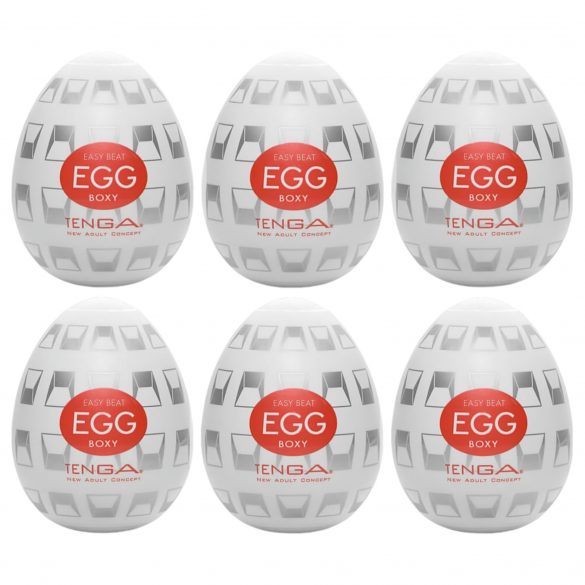 TENGA Egg Boxy - uovo masturbatore (6 pezzi)