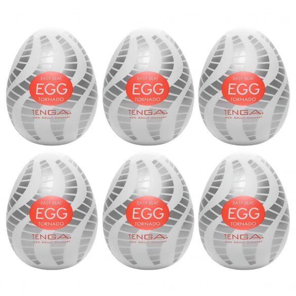 TENGA Egg Tornado - uovo masturbatore (6 pezzi)