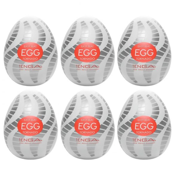 TENGA Egg Tornado - uovo masturbatore (6 pezzi)