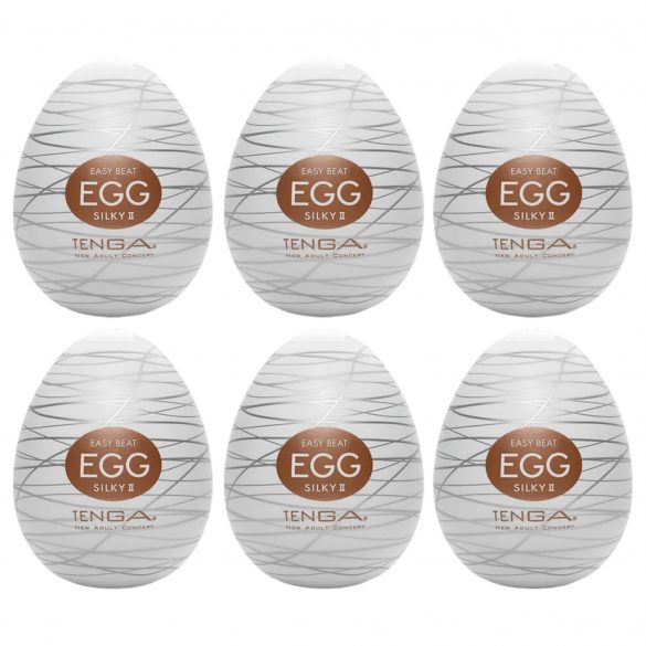 Uovo TENGA Egg Silky II - masturbatore (6 pezzi)