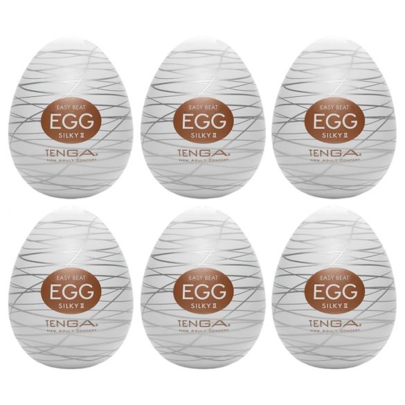 Uovo TENGA Egg Silky II - masturbatore (6 pezzi)