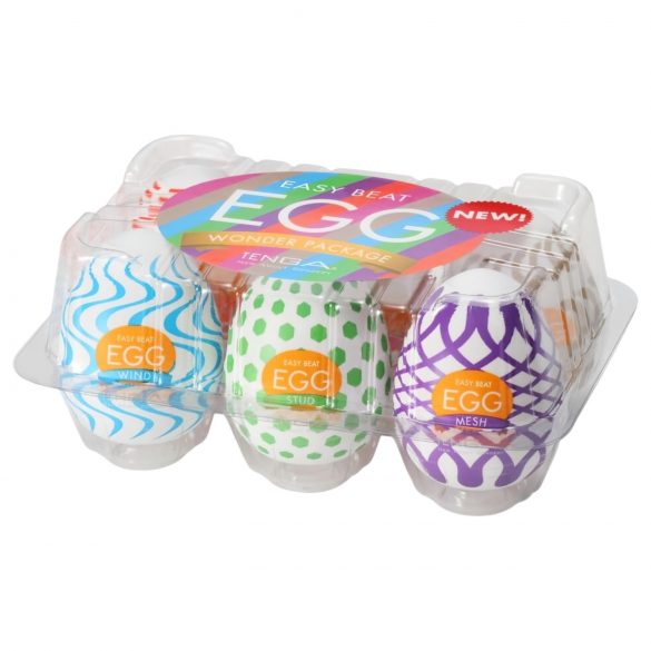 TENGA Egg Wonder - Uovo per piaceri intimi (6 pz)