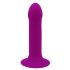 Dildo Morbido e Modellabile con Testicoli e Ventosa - Hitsens 6 (Viola) 