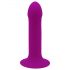 Hitsens 6 - dildo glandulare con ventosa regolabile (viola)