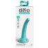 Dillio Curioso Cinque - Dildo in silicone con ventosa (turchese) 