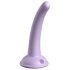 Dillio Curious Five - Dildo in silicone con ventosa (15cm) - viola