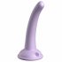 Dillio Curioso Cinque - dildo in silicone con ventosa (15cm) - viola 