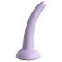 Dillio Curioso Cinque - dildo in silicone con ventosa (15cm) - viola 