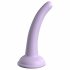 Dillio Curioso Cinque - dildo in silicone con ventosa (15cm) - viola 