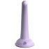 Dillio Curioso Cinque - dildo in silicone con ventosa (15cm) - viola 