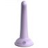 Dillio Curious Five - dildo in silicone con ventosa (15 cm) - viola