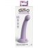 Esploratore Segreto Dillio - dildo con ventosa e glande (17cm) - viola