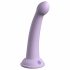 Esploratore Segreto Dillio - Dildo viola in silicone con ventosa e glande 