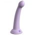 Esploratore Segreto Dillio - dildo con ventosa e glande (17cm) - viola