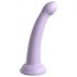 Esploratore Segreto Dillio - dildo con ventosa e glande (17cm) - viola