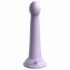 Esploratore Segreto Dillio - Dildo viola in silicone con ventosa e glande 